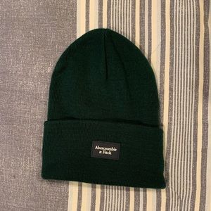 Abercrombie & Fitch Dark Green Beanie
